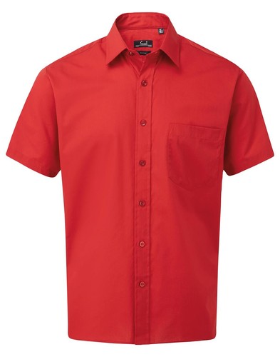 Herren uni kurz arm hemd - arm,
