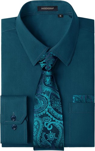 Herren hemd krawatte - krawatte, set