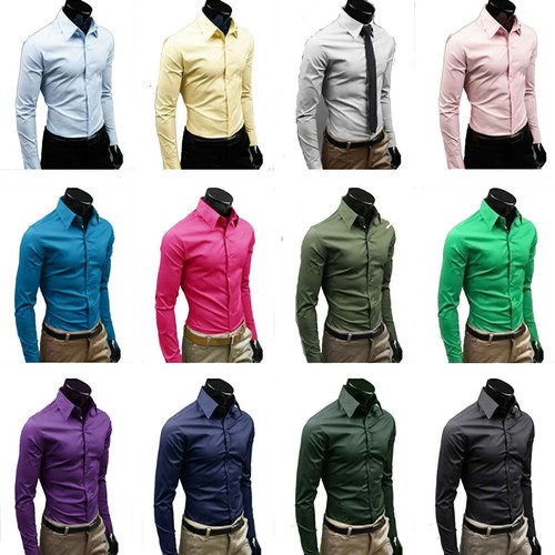 Herren slim fit hemd business - slim,